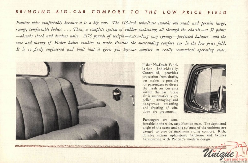 1933 Pontiac Brochure Page 10